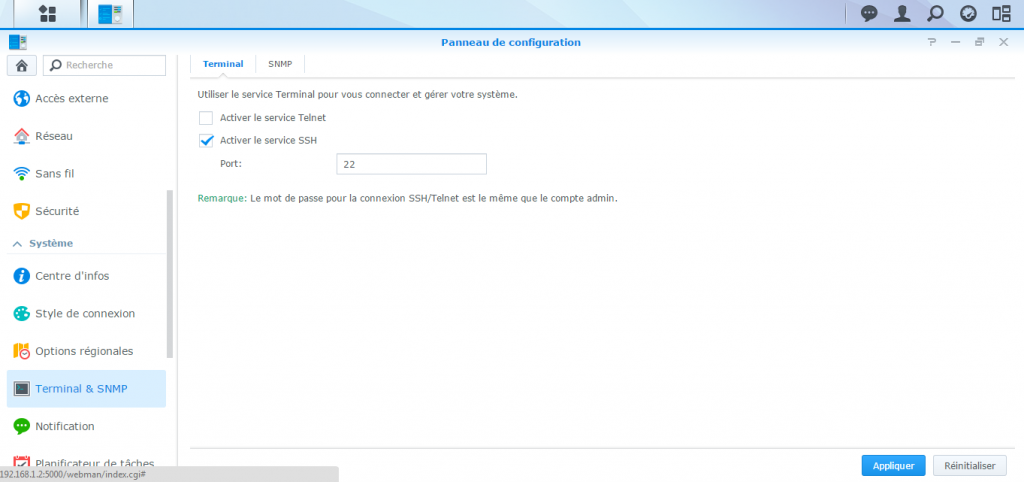dsm-enable-ssh